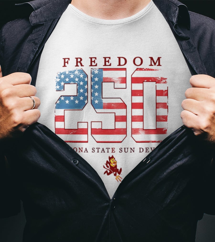 Freedom 250 Arizona State Sun Devils T-Shirt