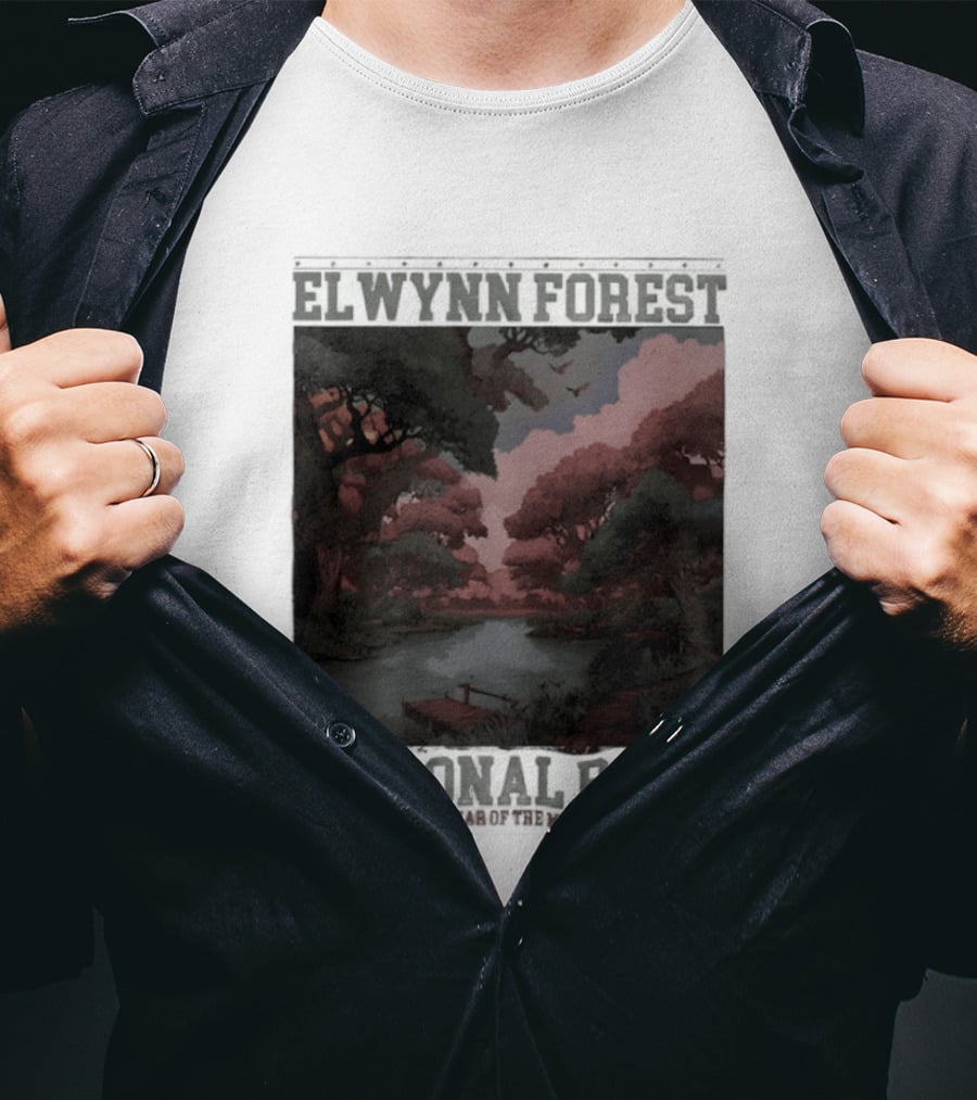 Elwynn Forest National Park Stay Clear Of The Murlocs Scenic Adventure T-Shirt