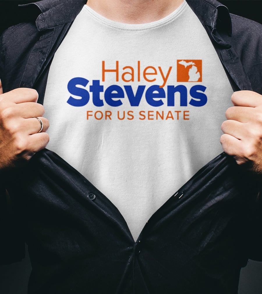 Haley Stevens For US Senate Michigan Campaign 2026 T-Shirt