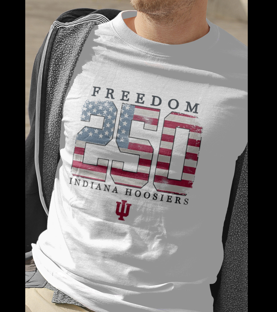 Indiana Hoosiers Freedom 250 Stars And Stripes Celebration T-Shirt