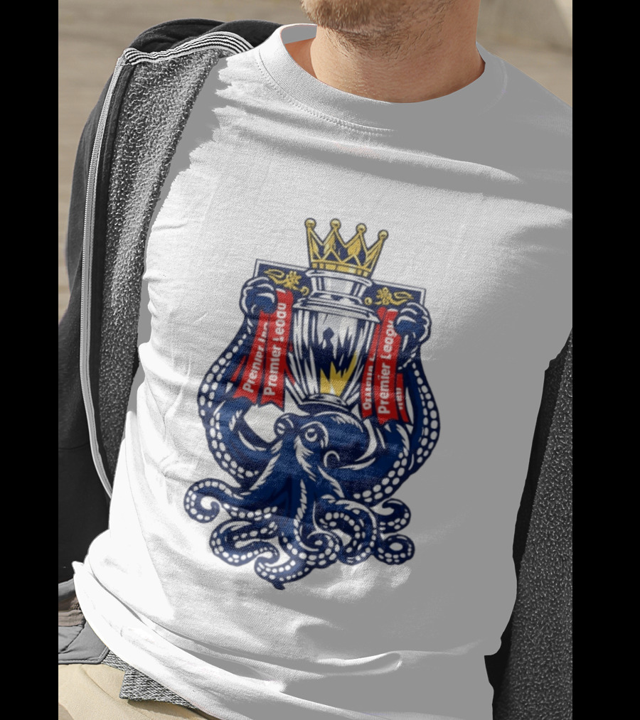 Octopus Holding Premier League Trophy Arsenal 2026 T-Shirt