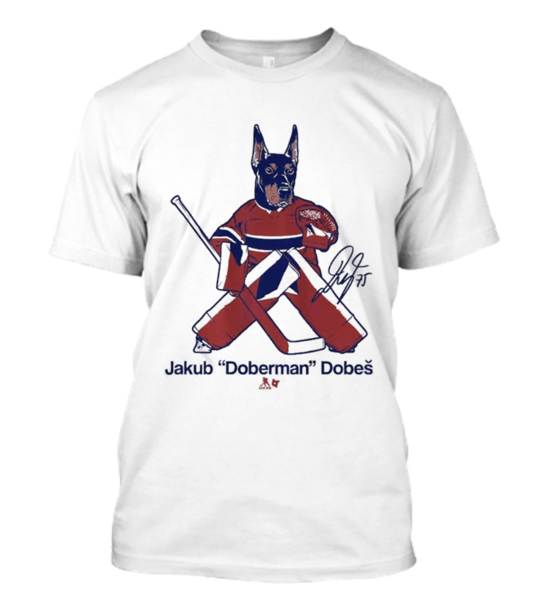 Jakub Doberman Dobeš Hockey Martial Arts Fusion T-Shirt