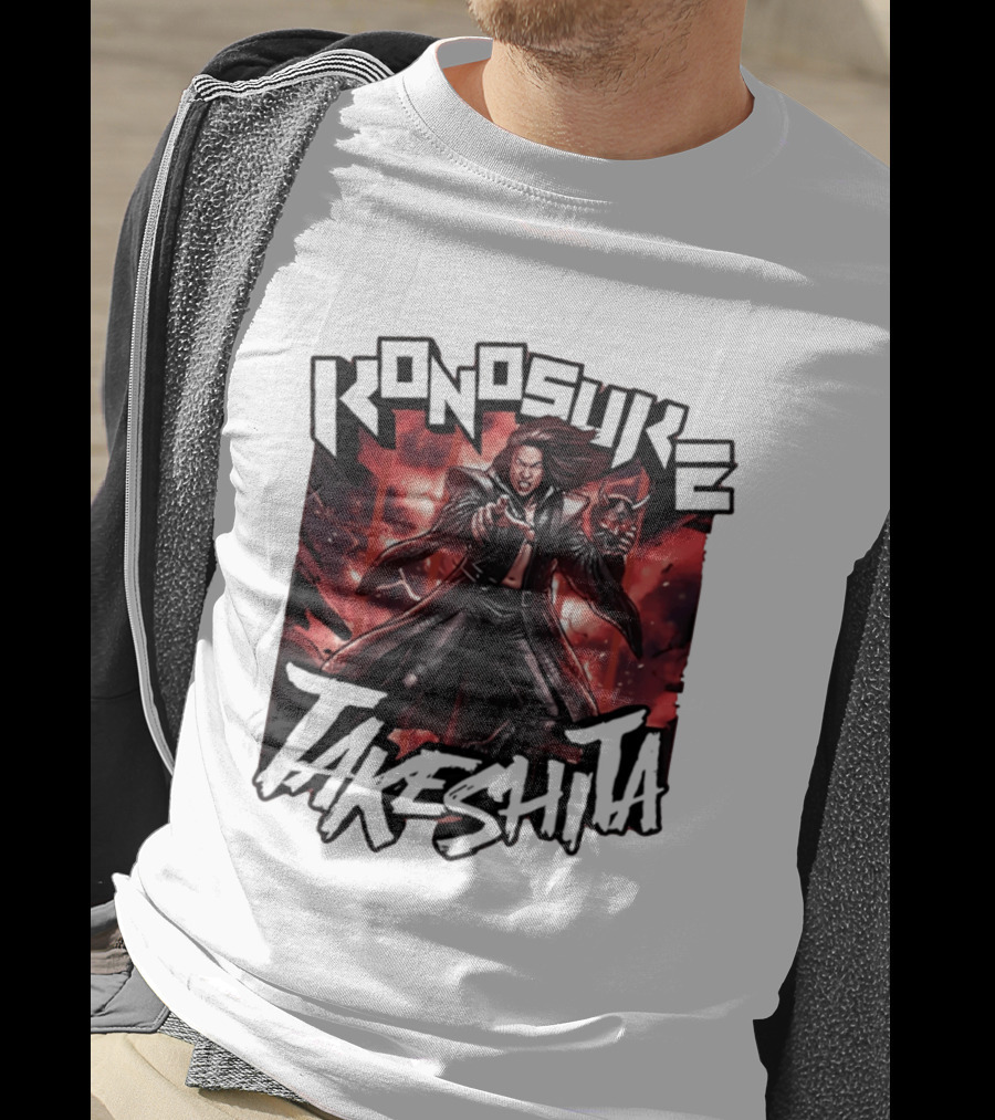 Konosuke Takeshita Intense Action Red T-Shirt