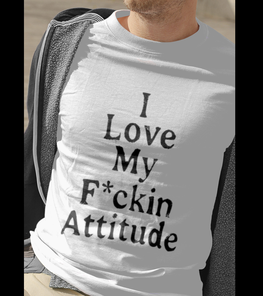 Nishimura Riki I Love My F*ckin Attitude T-Shirt