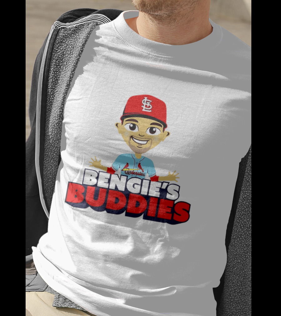 Bengie's Buddies St. Louis Cardinals Cardenales Caricature T-Shirt