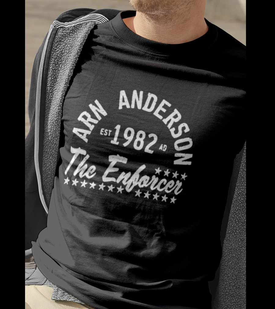 Arn Anderson The Enforcer Est 1982 Stars T-Shirt