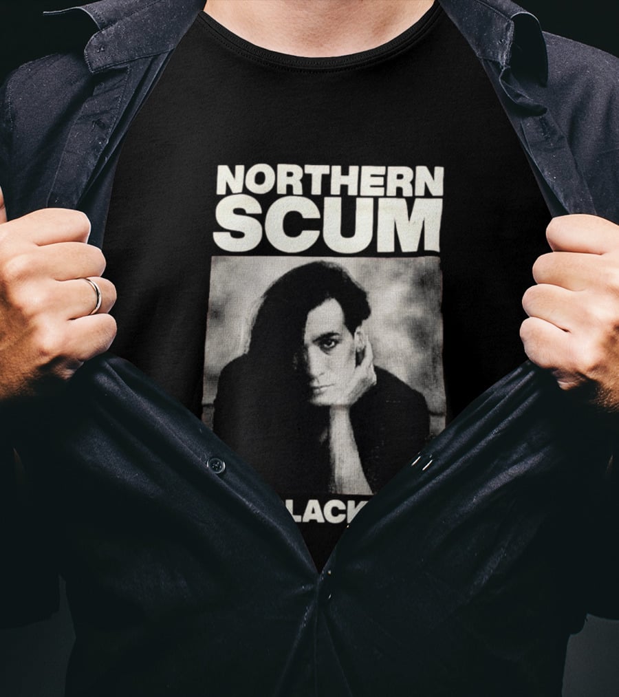 Northern Scum The Black Dog Monochrome T-Shirt