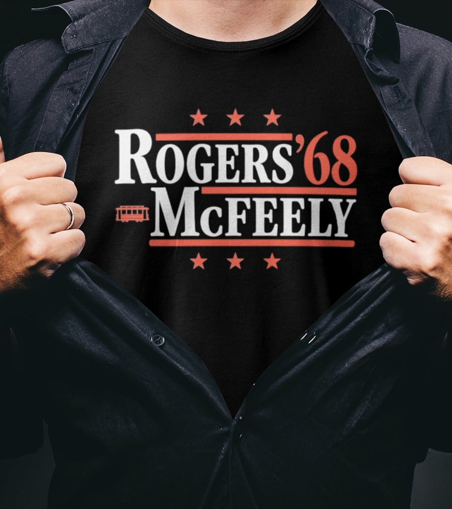 Rogers '68 McFeely Small Bus Vintage Stars T-Shirt