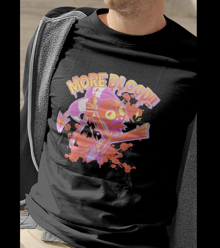 Helluva Boss More Blood Blitz Animated T-Shirt