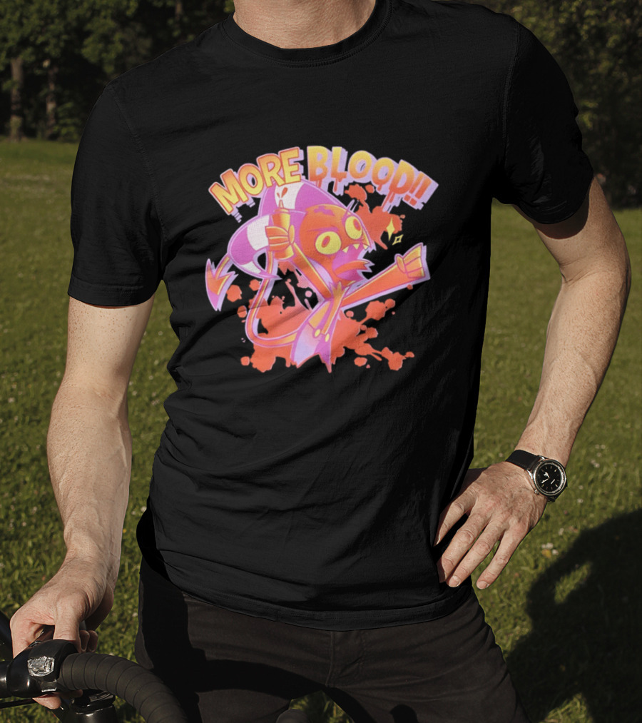 Helluva Boss More Blood Blitz Animated T-Shirt