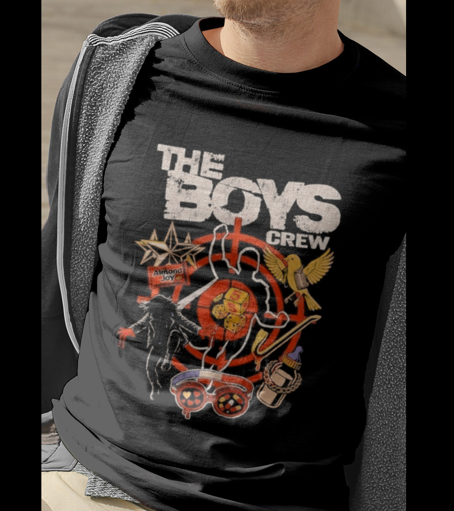 The Boys Crew 2026 Target Symbol With Iconic Superhero T-Shirt