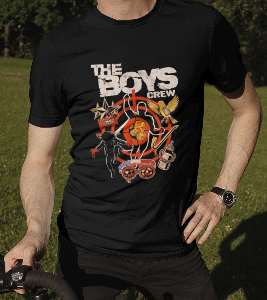 The Boys Crew 2026 Target Symbol With Iconic Superhero T-Shirt