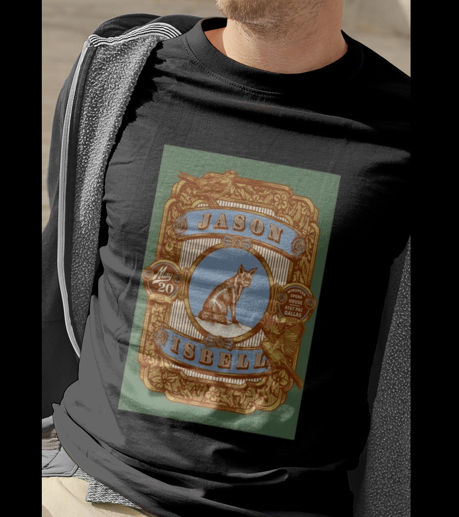 Jason Isbell Winspear Opera House Dallas Texas May 20 2026 T-Shirt