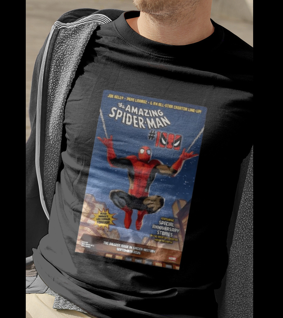 The Amazing Spider Man 1000 Special Anniversary Stories Greatest Creative Hands On Earth Marvel 2025 T-Shirt
