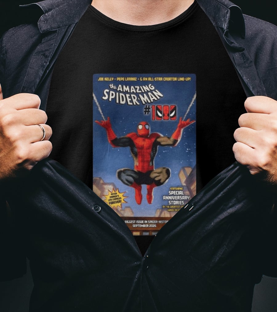 The Amazing Spider Man 1000 Special Anniversary Stories Greatest Creative Hands On Earth Marvel 2025 T-Shirt