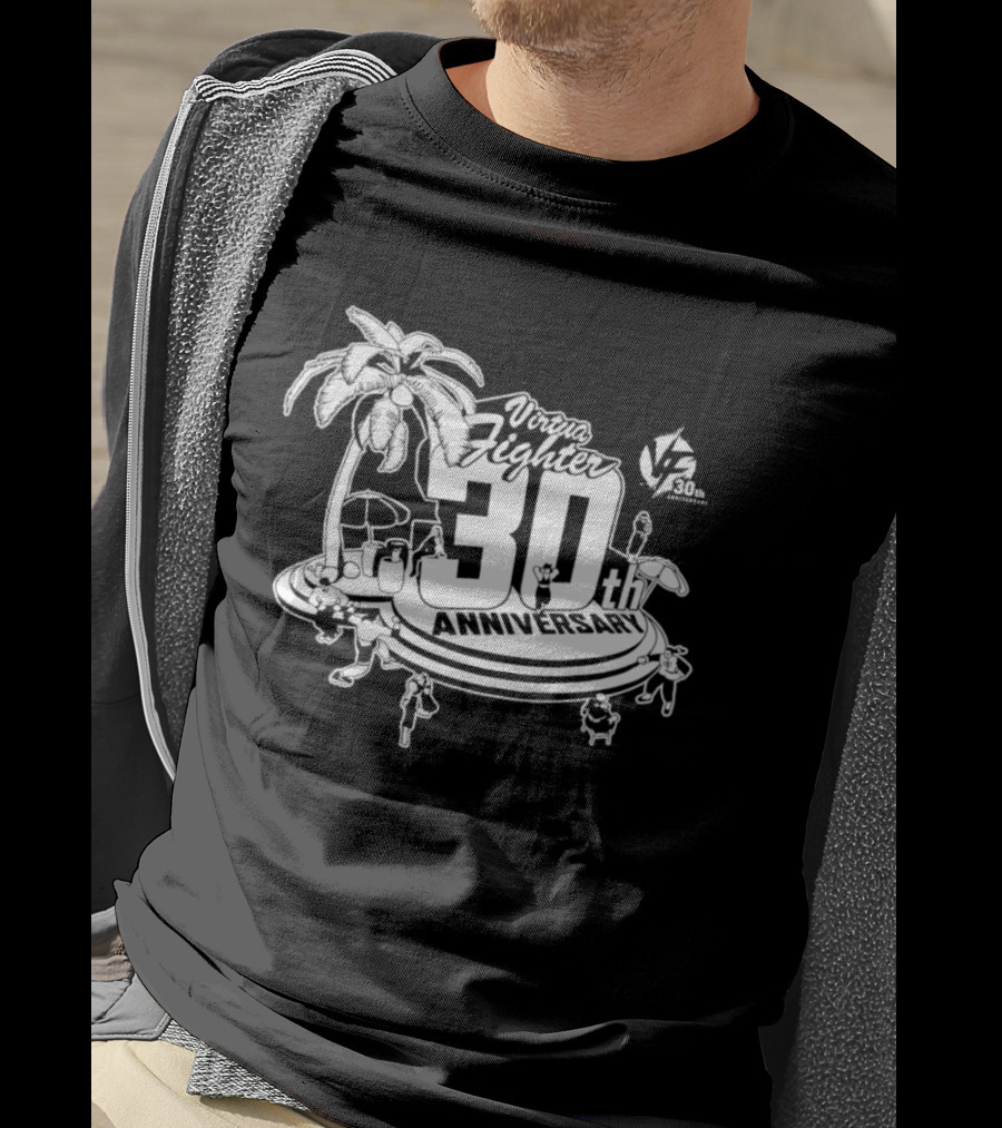 Virtua Fighter 30th Anniversary Palm Island Celebration T-Shirt