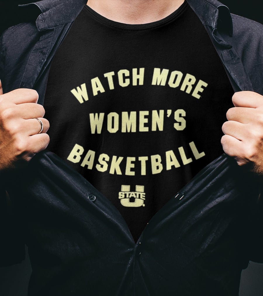 More Women's Basketball Utah State Aggies U State T-Shirt