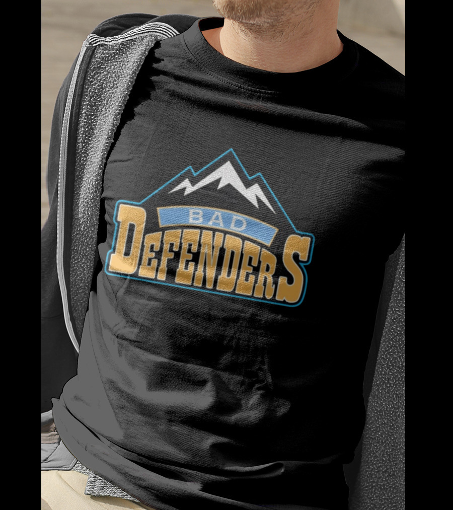 Bad Defenders Basketball Mountains T-Shirt