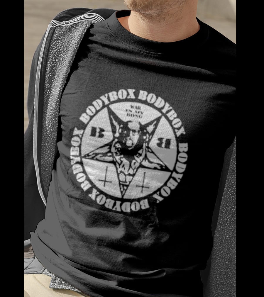 Bodybox Pentagram Symbol War In My Bong T-Shirt