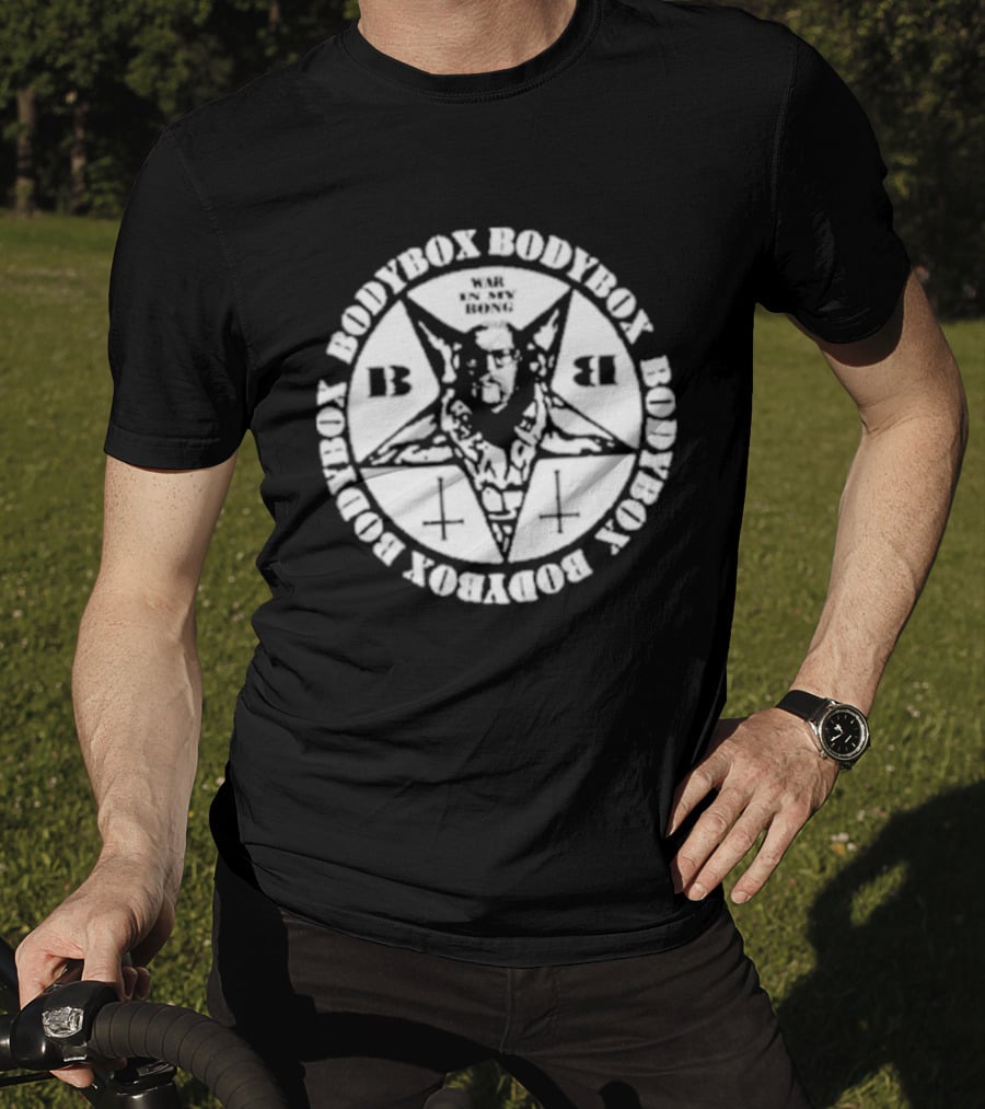 Bodybox Pentagram Symbol War In My Bong T-Shirt