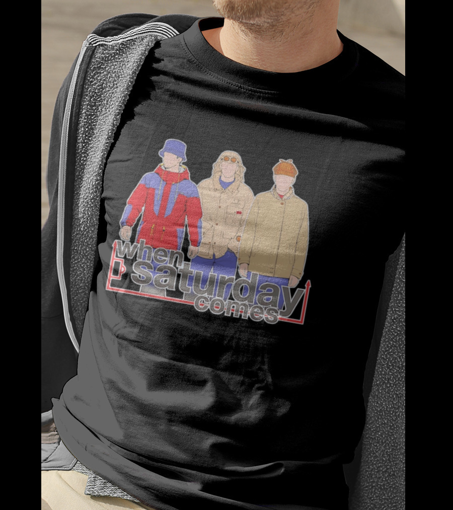When Saturday Comes Terrace Casual CP T-Shirt