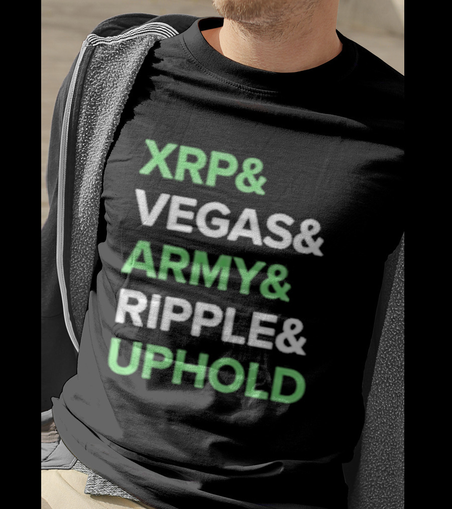 XRP Vegas Army Ripple Uphold 2026 T-Shirt