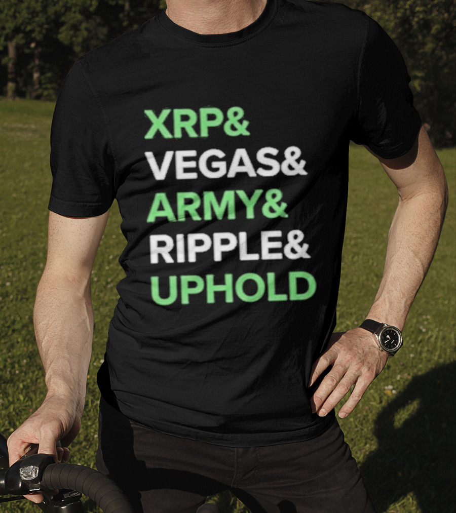 XRP Vegas Army Ripple Uphold 2026 T-Shirt
