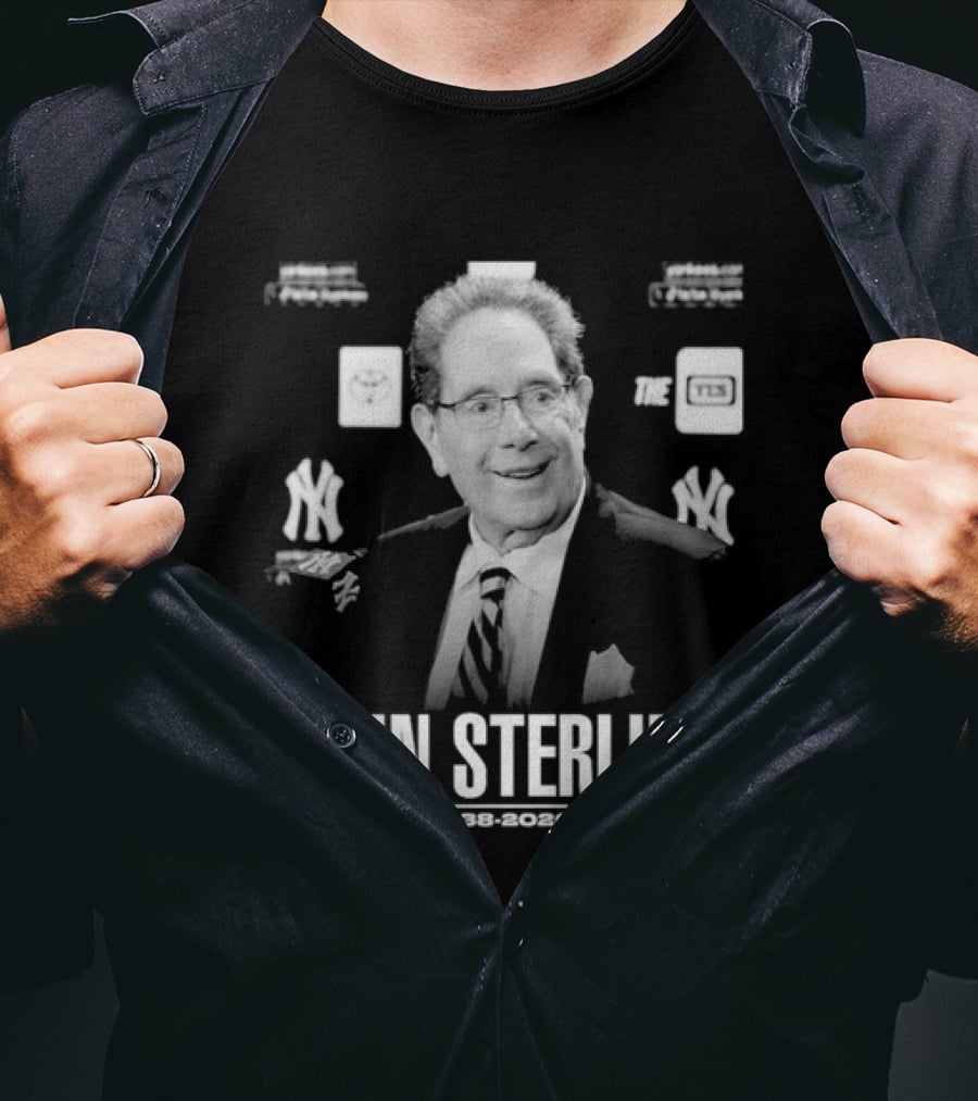I Love John Sterling 1938 2026 Yankees Broadcast Legend T-Shirt
