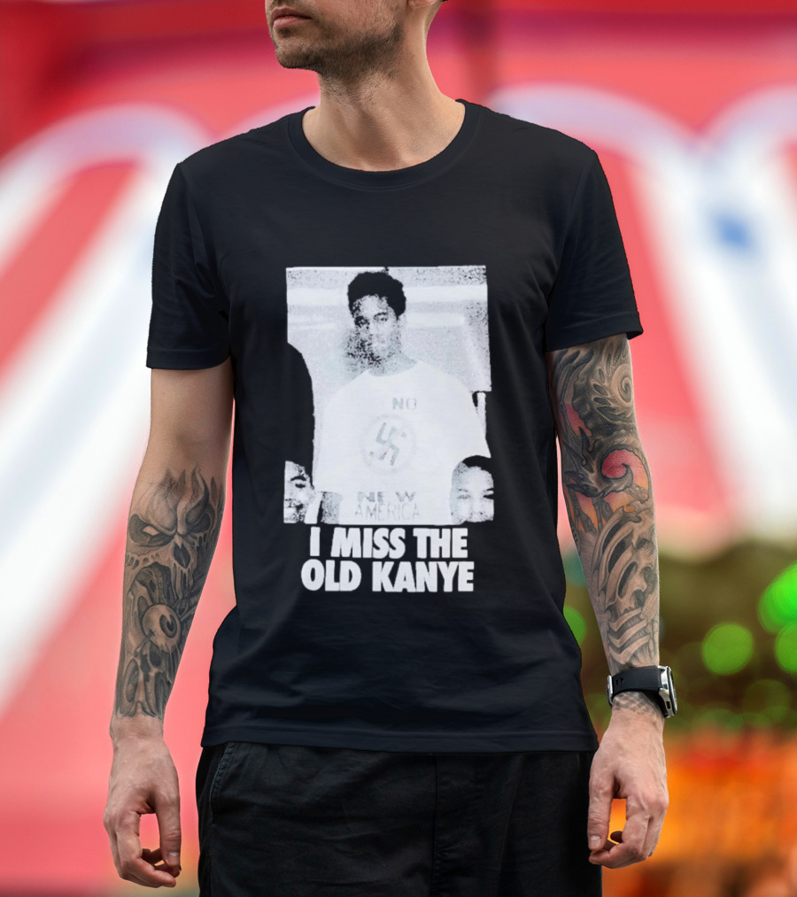 I Miss The Old Kanye West YE Photo T-Shirt