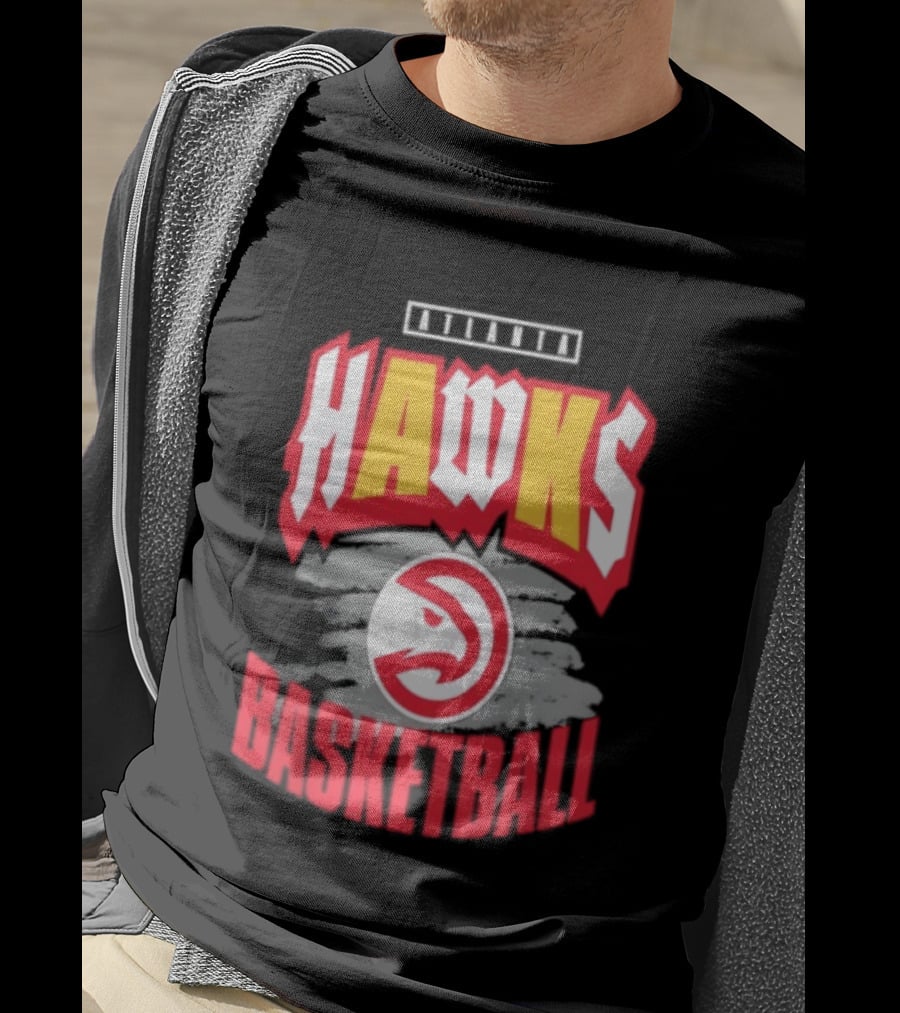 NBA 2026 Atlanta Hawks Basketball Game Night T-Shirt