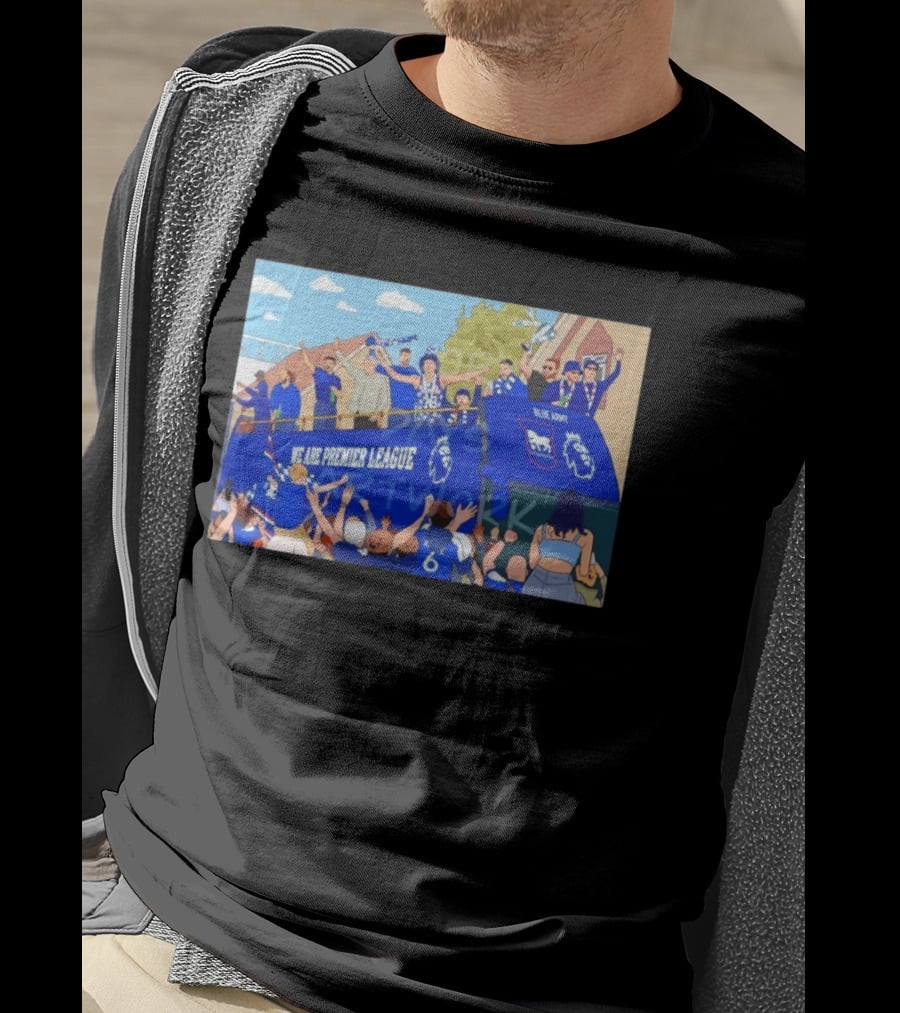 Ipswich Town Blue Army We Are Premier League Celebration Parade T-Shirt