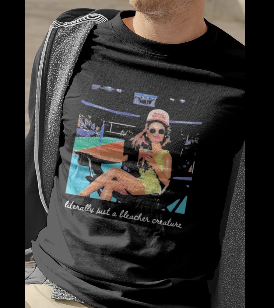 Barbie Maars Attack Volleyball Literally Just A Bleacher Creature T-Shirt