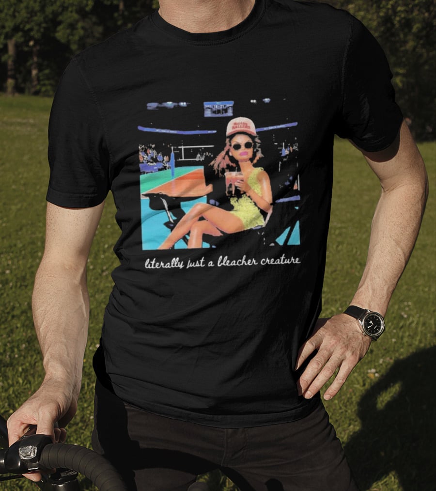 Barbie Maars Attack Volleyball Literally Just A Bleacher Creature T-Shirt