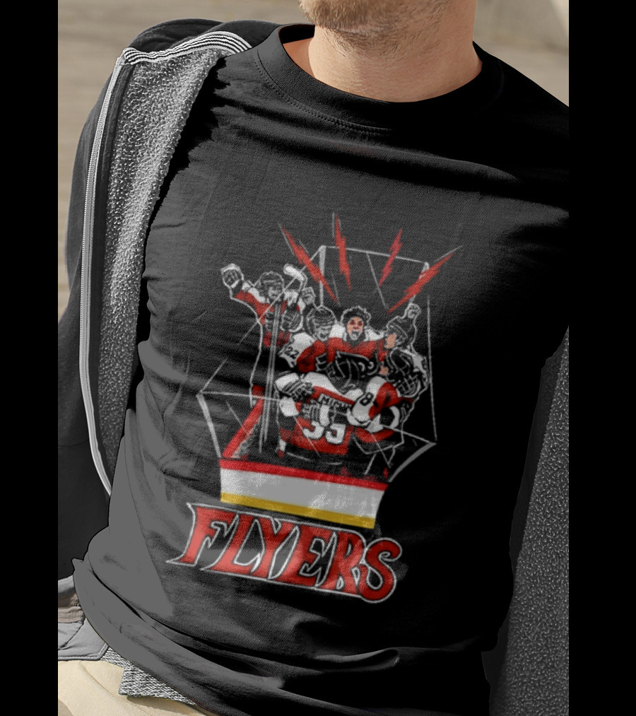 Philadelphia Flyers Box Boys Hockey Team T-Shirt