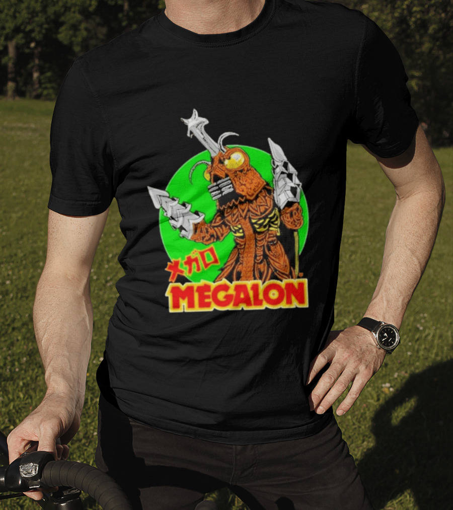 Cavitycolors Megalon Monster Kaiju Japanese Horror And Halloween T-Shirt