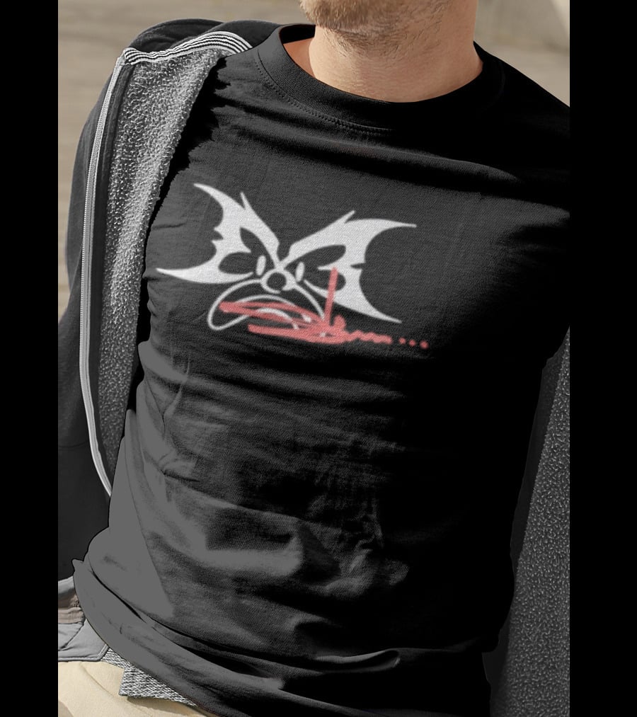 Mertra X Slawn Face 2023 White And Red T-Shirt