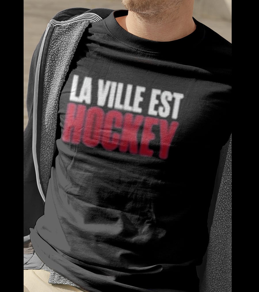 Montreal La Ville Est Hockey Enthusiast Gear T-Shirt