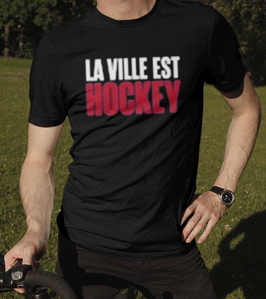 Montreal La Ville Est Hockey Enthusiast Gear T-Shirt