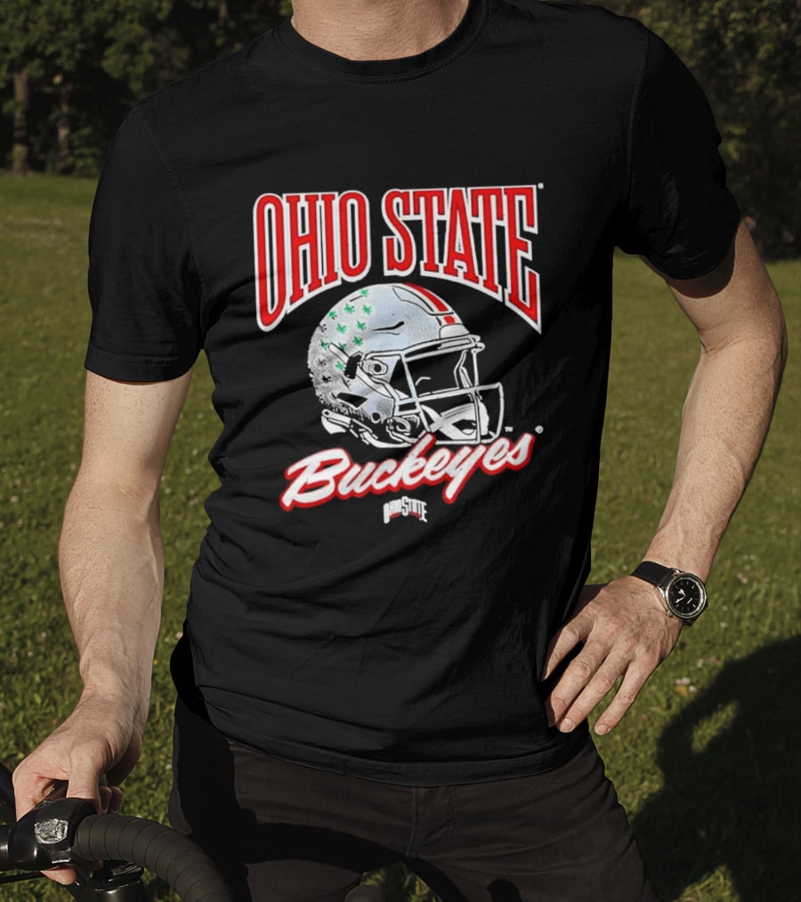 Ohio State Buckeyes Helmet Ncaa Football T-Shirt