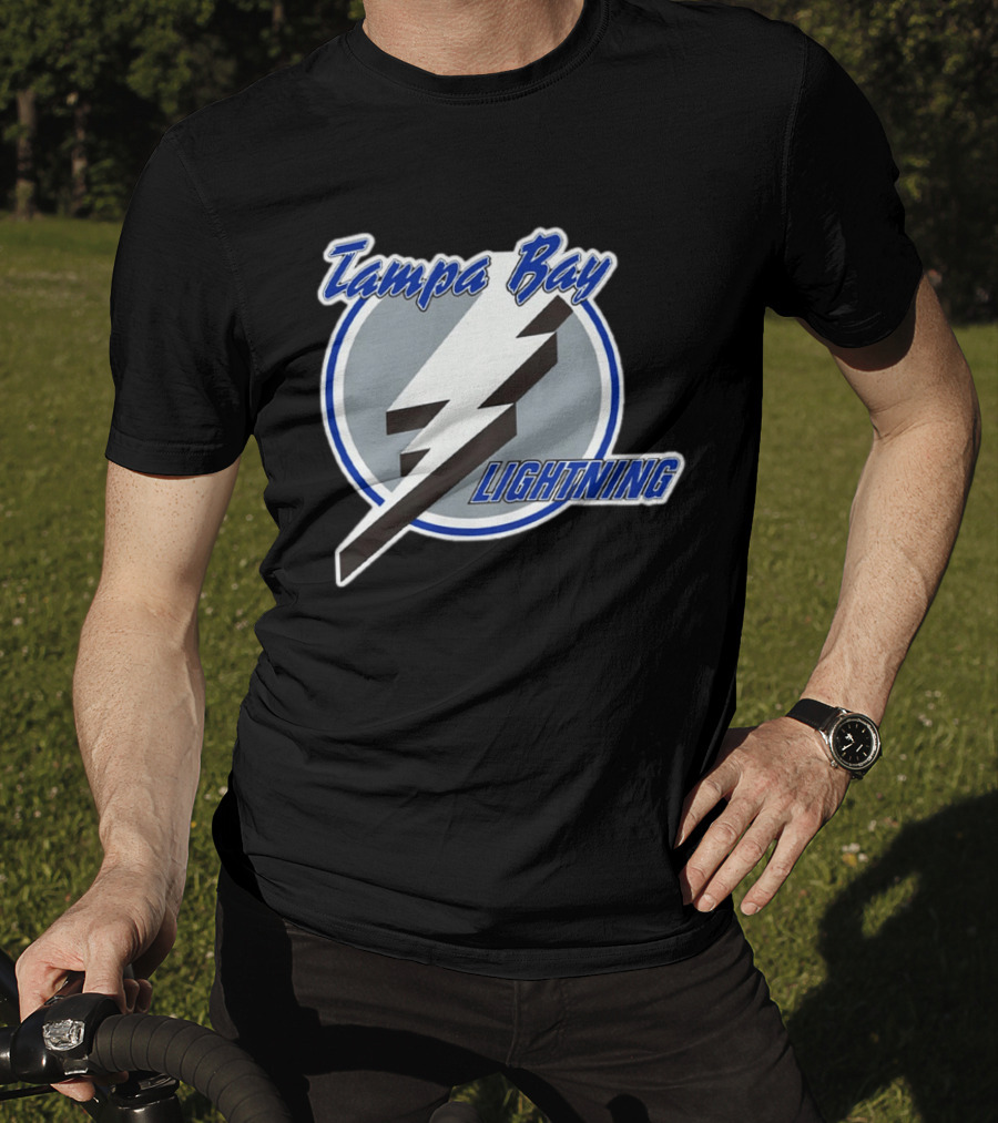 Tampa Bay Lightning 90s Vintage Style Retro Classic NHL Team T-Shirt
