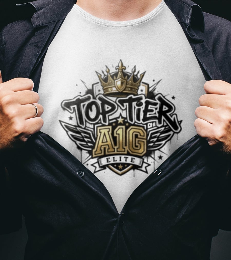 Elite A1G Top Tier Crown T-Shirt