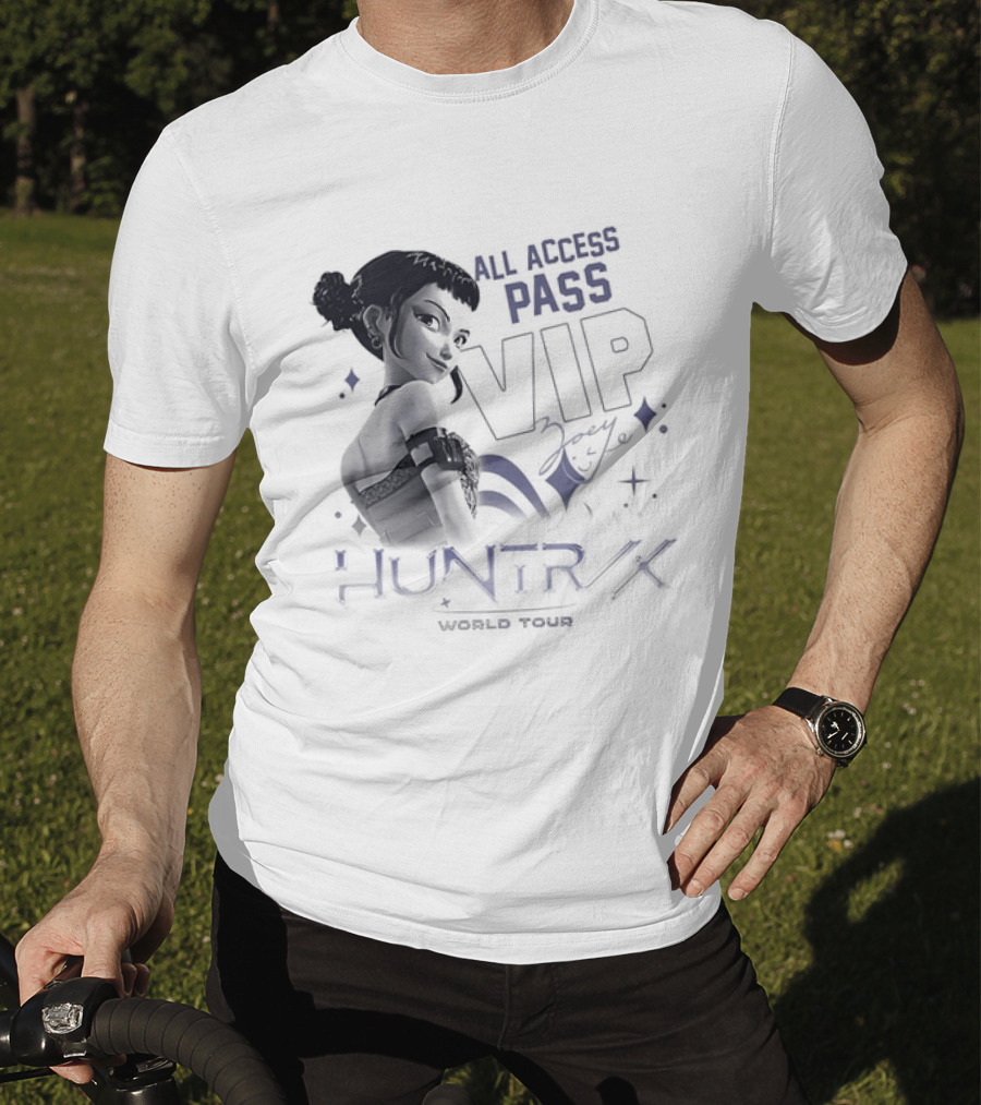 All Access Pass VIP KPop Demon Hunters Zoey T-Shirt