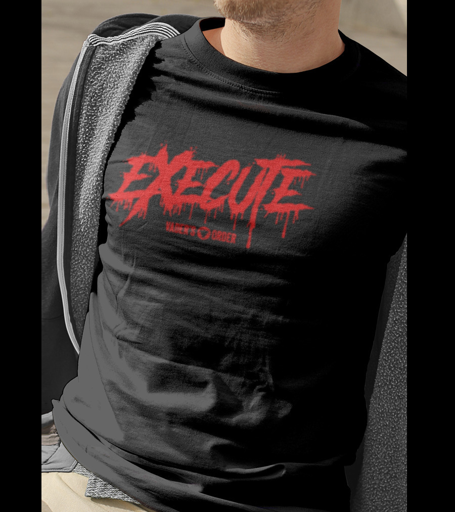 Execute Vader's Order Dripping Red T-Shirt