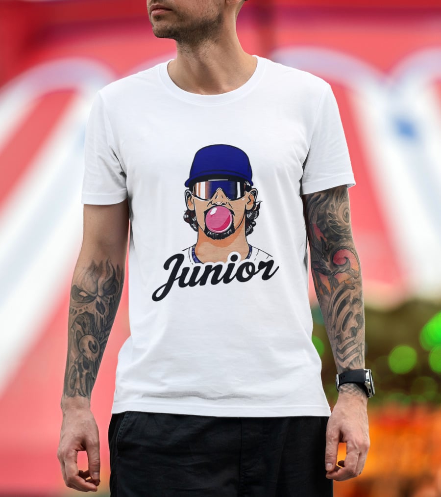 Junior Bubblegum Bobby Witt Jr Kansas City Royals Baseball T-Shirt