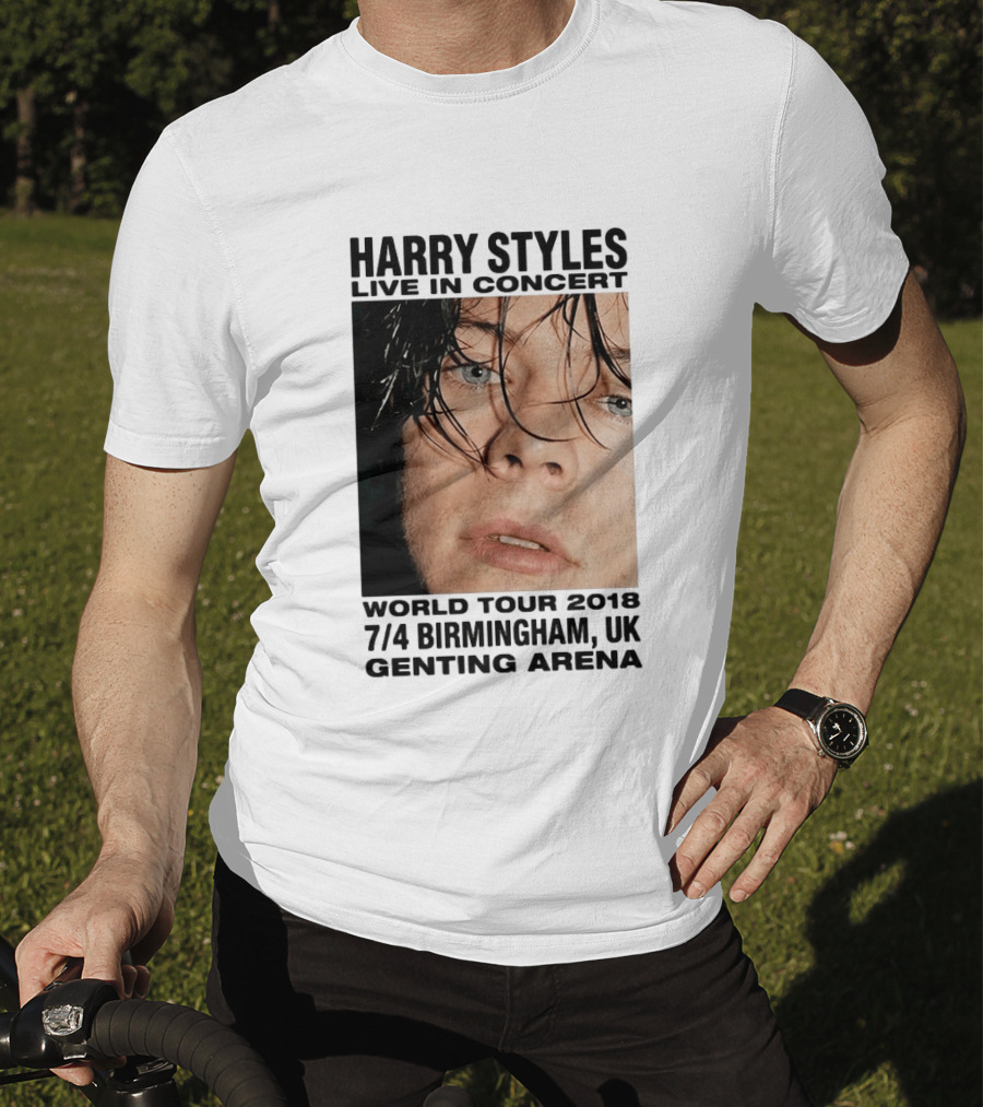 Harry Styles Live In Concert World Tour 2018 Birmingham UK Genting Arena T-Shirt