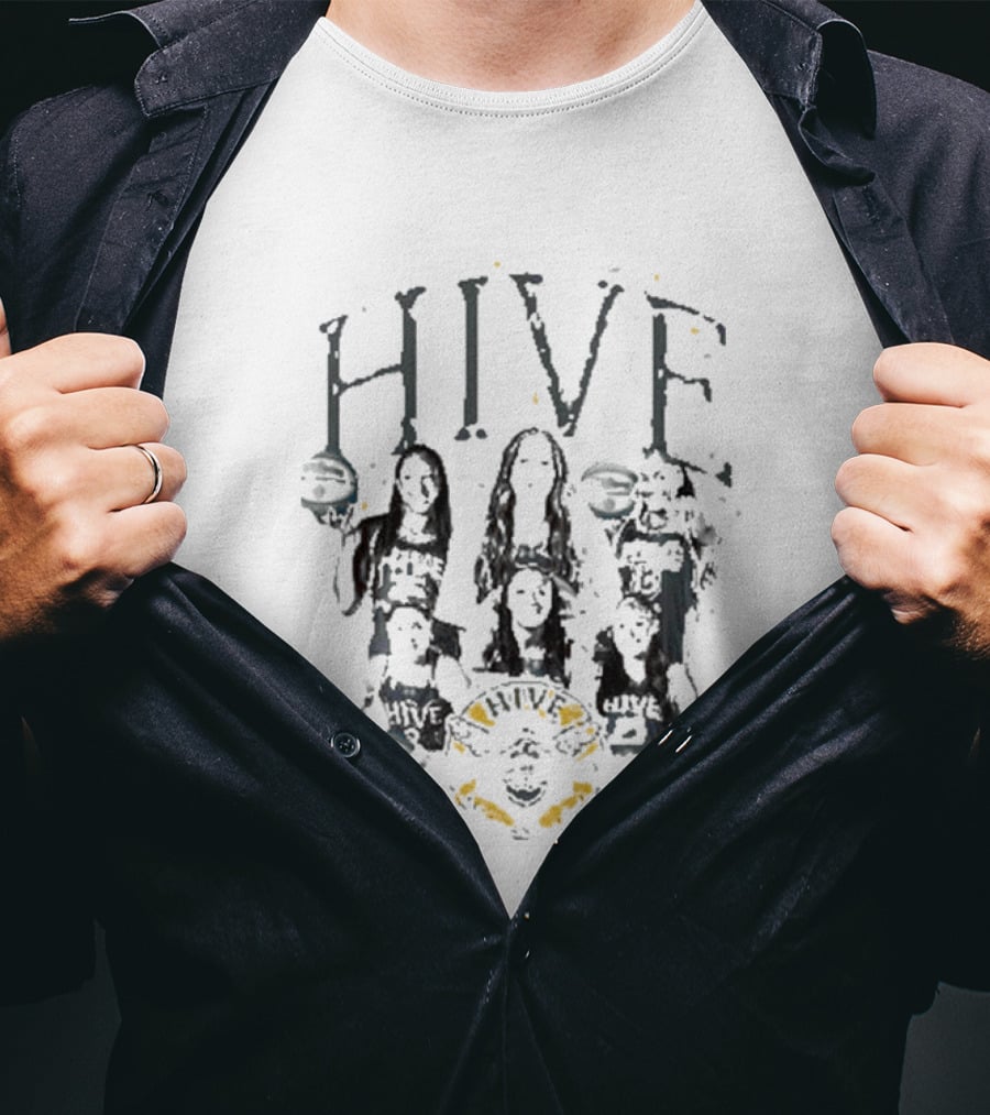Hive Basketball Club Player Team Lineup T-Shirt