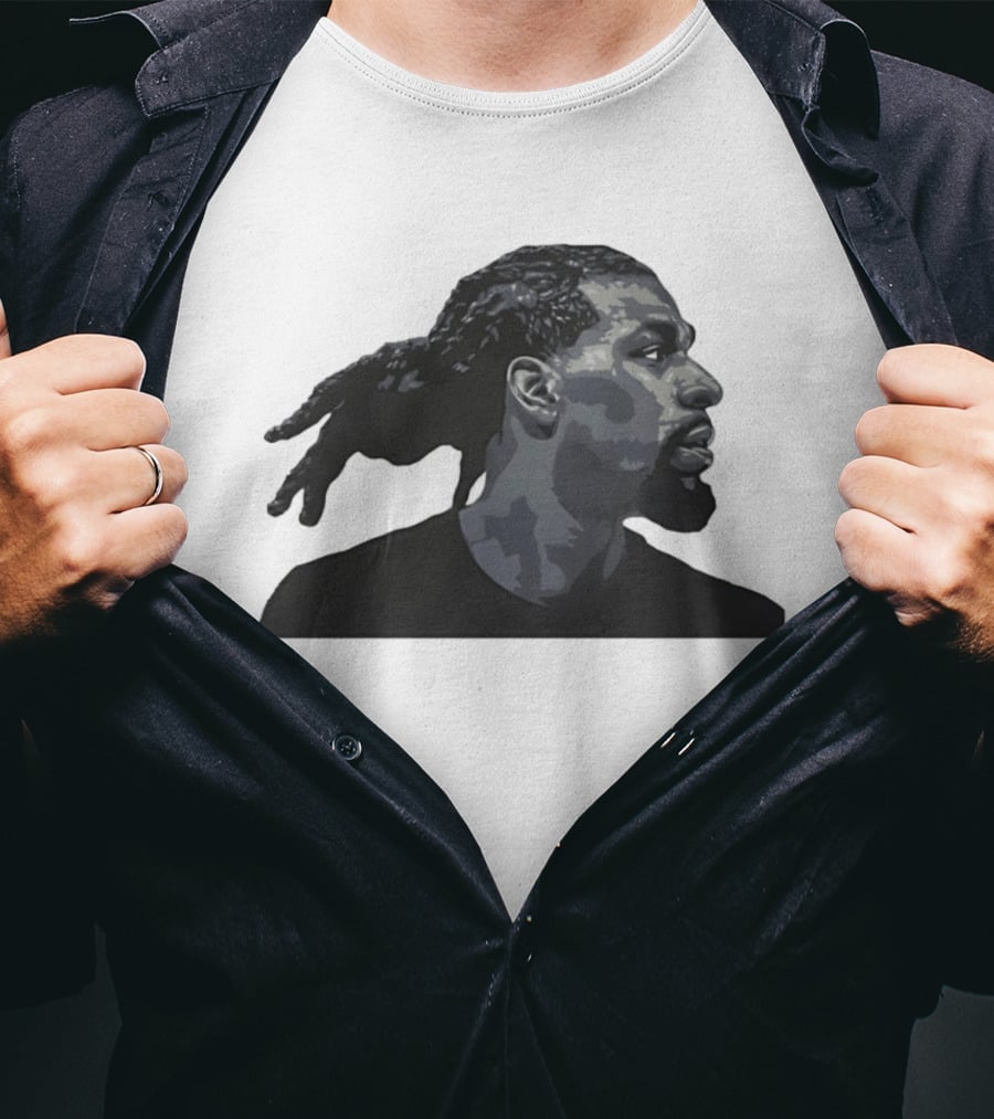 Naz Reid Basketball Athlete Profile Dreads T-Shirt