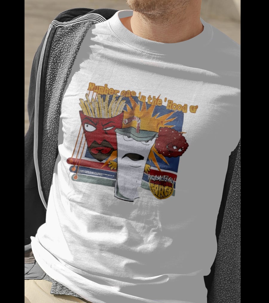 Number One In The 'Hood G Aqua Teen Hunger Force Frylock Master Shake Meatwad T-Shirt