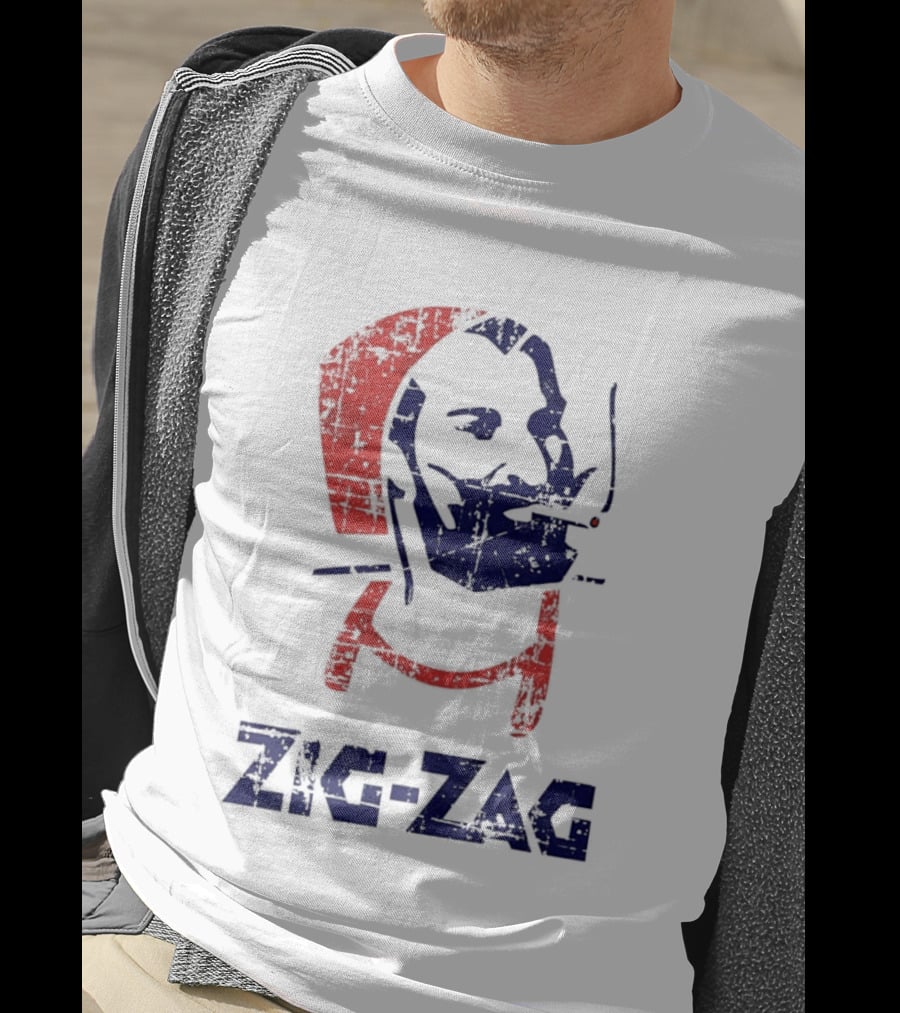 Zouave Soldier Zig Zag Smoking T-Shirt