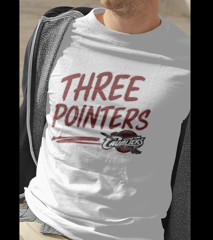 Three Pointers Cleveland Cavaliers Team T-Shirt